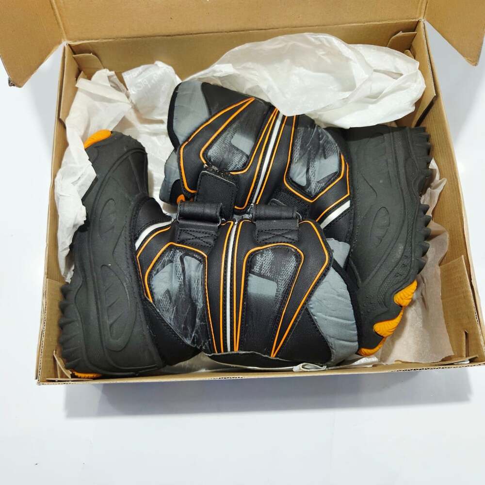 Stride Rite Snowdrift Boys Snow Boots Size 13M Black Orange